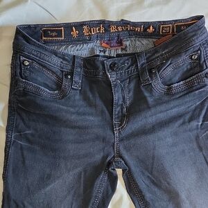 Rock Revival Women's Dark Gray Skinny Jeans